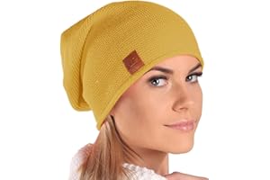 Mikos* Beanie for Women, Spring/Autumn Hat, Long Slouch Beanie, High Wearing Comfort, Available In Many Colours