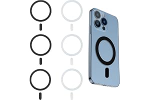 Universal, kompatibel med MagSafe ultratunna magnetiska ringar av metallringar trådlösa magnetiska klistermärken billaddare s