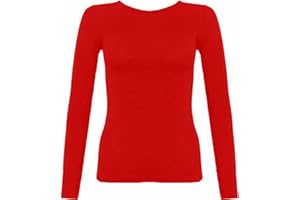 21Fashion Kids Plain Basic Top Long Sleeve Womens Girls Boys Uniform T-Shirt Tops
