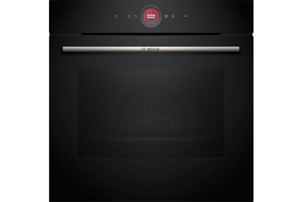 BOSCH Four encastrable pyrolyse HBG7741B1, Série 8, 14 modes de cuisson, Air Fry