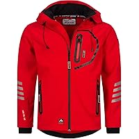 Arctic Seven Herren Softshell Jacke O-301 - Navy-Rot-Gr.4XL - Golden