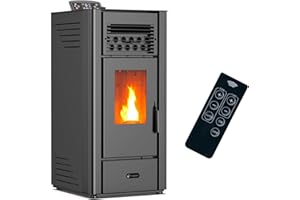 SANNOVER THERMIQUE Poêle à granulés air Anita 10 kW Noir Sannover