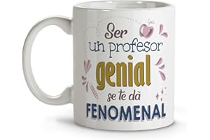 LolaPix Taza Mejor Profe. Taza Profe. Tazas Desayuno Originales. Taza Cerámica 330 ml. Regalos con Frases. Tazas personalizadas.