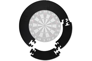 WANDGU Bersaglio surround: protezione da parete per freccette Eva Dart, anello di protezione, anello di raccolta per freccette da 45 cm, anello esterno 71,5 cm, previene danni alle pareti