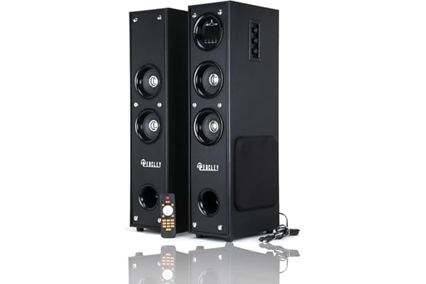 BENCLEY Fridouble Double Tower Speakers/Bluetooth Speaker/Multimedia Speaker/Home Theater with FM Pen Drive Mobile Aux Support (60 cm Height)