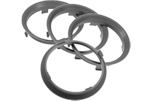 PGONA 4X Zentrierringe 70,1 x 66,6 mm Silber Felgen Ringe Made in Germany