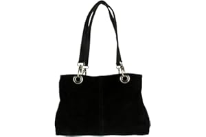 Girly Handbags Womens Italian Suede Leather Shoulder Bag