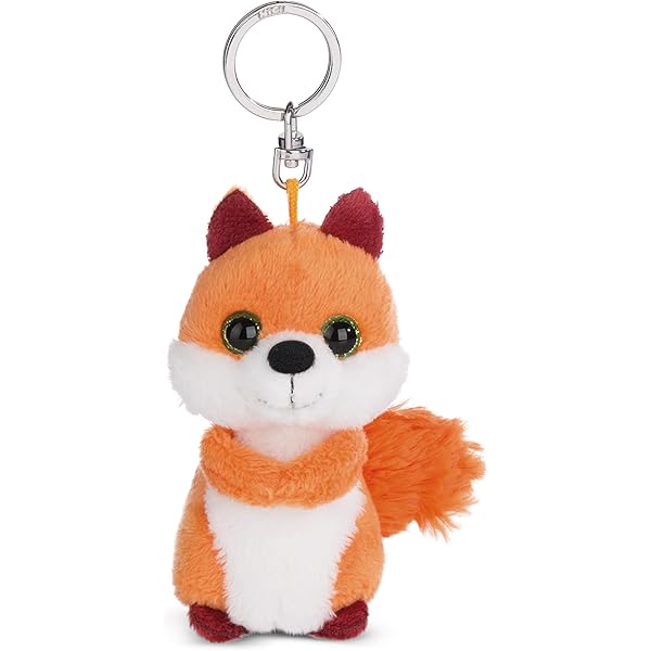 Nici Porte-clés Glubschis Flamingo Junior 9 Cm Peluche Rose