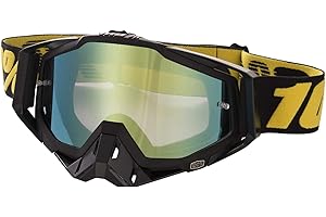 XIXIMAON Gafas de Moto Antivaho Gafas para Motocicleta Esquí Gafas Deportivas de Protección Anti UV Anti Viento Anti Polvo con Correa Ajustable para Bike MTB Snowboard