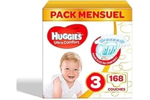 Huggies Ultra Comfort Pieluchy, Rozmiar 3