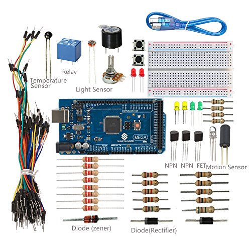 Preisvergleich Produktbild SunFounder Universal Starter Kit for Arduino (With MEGA 2560)