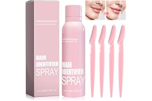 HPBAGGY Spray Identificatore di Capelli per la Rasatura del Viso, Spray Identificatore di Capelli, Spray Identificatore di Capelli per Dermaplaning, Spray Identificatore di Capelli per Dermaplaning del Viso
