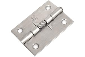 REFURBISHHOUSE Charniere de porte a ressort a fermeture automatique de 2 po en acier inoxydable