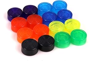 WANGCL 16 tapones de protección para pedal de guitarra, pedal de efecto multicolor