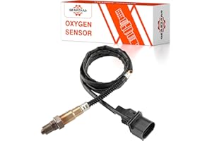 GEARZAAR Sonda lambda, sonda reguladora, sensor O2, sensor antes del catalizador, compatible con Audi A3 A4 A8 TT, para VW Golf IV New Beetle Passat Polo Touareg Transporter IV 0258007351