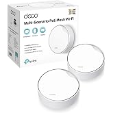 TP-Link Deco X50-PoE(2-Pack) - WiFi 6 Mesh System with PoE, AX3000, 400 m&sup2; | Coverage for the whole house up to 400 m&sup2;. Unifi