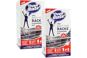 Oven Mate Just For Racks Cleaning Gel Kit For Oven Shelves & BBQ Grills (Pack of 2) by Oven Mate