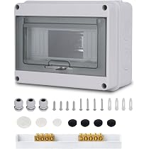 Tapa Para Cuadro Eléctrico Y Contador De Agua Miratic - ABS Negro, 40x40 Cm, Apertura Izquierda/Derecha, Fácil Instalación