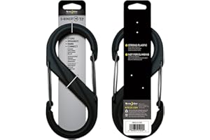 Nite IZE S-Biner Doppelkarabiner, Kunststoff, Größe 8