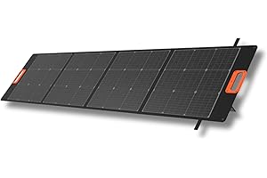 Yard Force 200W Portable and Foldable USB Solar Power Panel for Hiking, Camping, Caravan and Outdoors LXSPP20