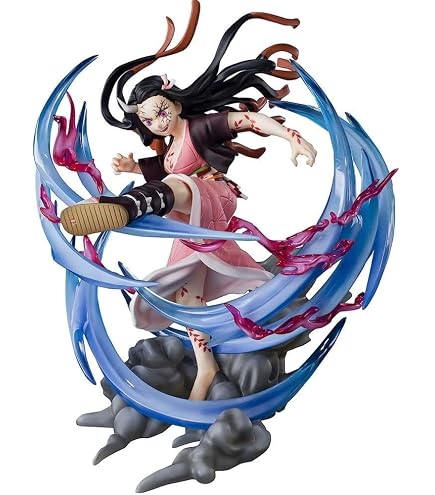 Banpresto Demon Slayer - Figurine Nezuko Kamado Glitter & Glamours - 22 Cm - Édition Collector Multicolore