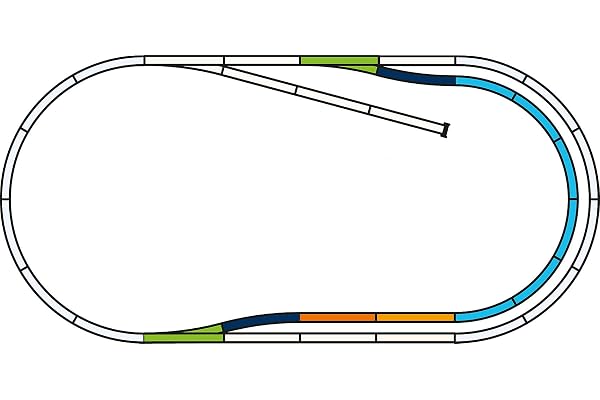 Piko - 55320 - Modélisme Ferroviaire - H0 A-Coffret De Rail C