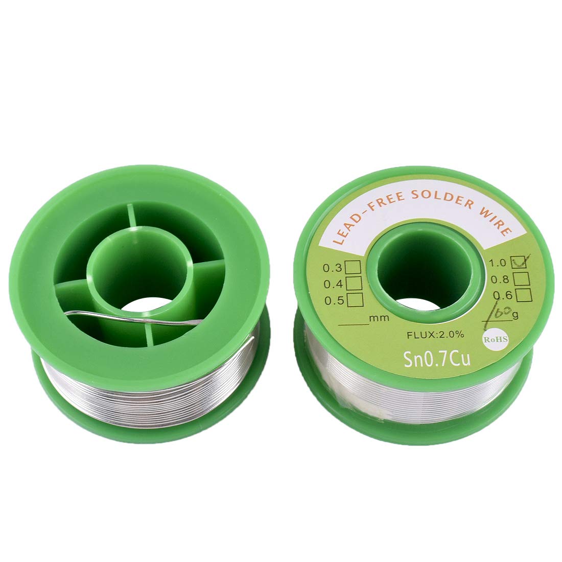 200g Alambre para Soldar Estaño soldaduras sin Plomo Soldadura Eléctrica Sn  99.3% Cu 0.7% 1mm Eléctrica industrial Materiales y accesorios de soldadura  futakuchi-hakata.com
