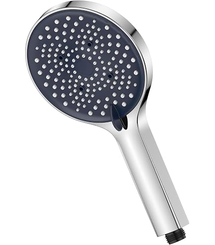 Soffione doccia multifunzione a sette modalità, soffione regolabile per massaggio del bagno con interfaccia universale, cromato (senza tubo