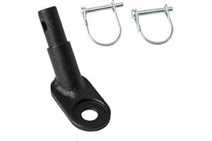 YONGYONGBUY Acoplamiento para Remolque de Bicicleta con Adaptador para Perros y Pasador de Seguridad