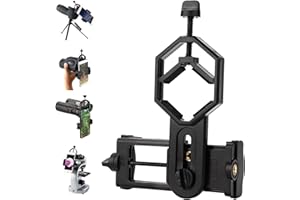 ToopMount Adaptateur universel pour smartphone monoculaire - Compatible avec télescope monoculaire - télescope astronomique - Pour enregistrement de la nature