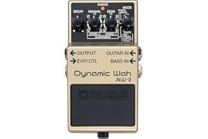 BOSS AW-3 Dynamic Wah Guitar Pedal, Dynamic wah sounds with incorporated human voice-type sounds through a new “Humanizer” Mode