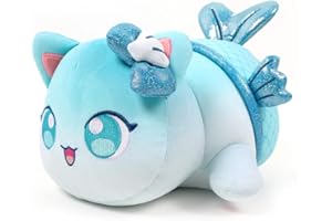 AKAYOO Meemeows Cat Food Plushies, Meemeows Cat Plushies,aphmau Plushies,cat Plushies,aphmau Meemeows Plush,meemeows Cat Plush,cute Anime Cartoon Cat Stuffed Animal Figure Toy Plush Pillow Gift for Fans Kids