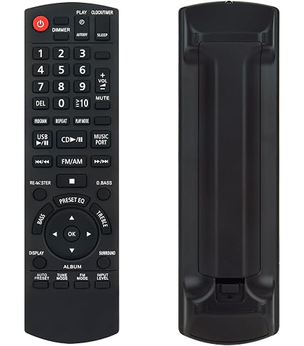 Panasonic EUR51966 Télécommande d'origine -Bon- AN168