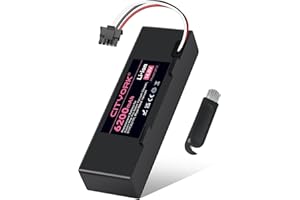 CITYORK 6200mAh 14,4 V Batería de Repuesto para Xiaomi Mop 2S / Mop P/Mop Pro, Batería Compatible con Xiaomi Mijia STYTJ02YM / XMSTJQR2S Aspiradora Robot Batería