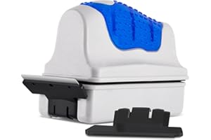 NEPTONION Magnetischer Aquariumreiniger mit 2 Glasschaber-Kits (Kunststoffklinge und Stahlklinge), Aquarium-Glas-Algenschrubber geeignet für Tank [schwimmend, kratzfrei, rutschfest, mit Schaber-Set]