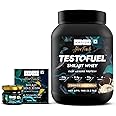 Kapiva Gym Power Packed Combo | Shilait Gold Resin & Testofuel Shilajit Whey Protein - Cookies & Cream| Boosts stamina & gym performance | 100% Ayurvedic