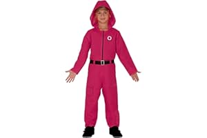 Fiestas Guirca Costume da Gamer Cappuccio Rosso per bambino