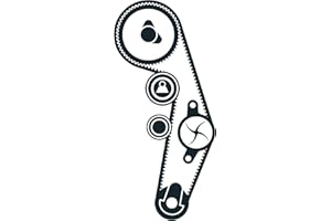 ‎SKF SKF Wasserpumpe und Zahnriemensatz mit Stehbolzen mit Dichtungen/Dichtungen VKMC 01250-2 Höhe 171 mm Länge 271 mm Breite 142 mm - OE-Qualität