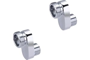 NT NOYON & THIEBAULT Racor excéntrico de 25 milímetros para grifería Macho 1/2- Macho 3/4 x2 unidades NOYON & THIEBAULT