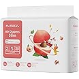 MAKUKU Baby Air Diapers Slim TAPE,Size 2, Small,Suitable for babies over 4-8 kg and 2-3 months, 38 Diapers