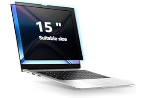 POZLLE Magnetischer Datenschutzfilter für MacBook Pro 15 Zoll (2016-2019), Bildschirmfilter gegen Ausspähen, gegen Blendung, Sichtschutzfolie für MacBook Pro 15 Zoll (A1707, A1990)