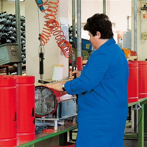 Einhell Auto Schlauchtrommel DLST 9+1 passend für Kompressoren (inkl. Druckluftschlauch, Schlauchlänge 9+1 m) - 2