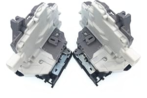 HZTWFC 2 Stück Neuer hinterer Türschlossfänger OEM # 3C4839015A 3C4839016A für VW PASSAT B6 - SKODA SUPERB - A4 A5 Q5 Q7 TT