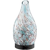Discover Marble Dekoratif Işıklı Cam Hava Nemlendirici Esansiyel U&ccedil;ucu Yağ Aroma Dif&uuml;z&ouml;r&uuml;
