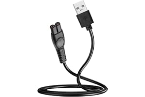 YAODHAOD Kable do golicy 5 V 1 m, kabel do ładowania, kompatybilny z dla Philips One Blade 360 QP2720 QP2734 X5000 S1113 PQ888 MG7910 MG5910 MG9510 MG9520