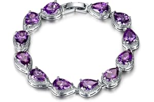 GULICX "Angel Tear Design" Women's Fashionable Austrian Crystal Bracelet with Swarovski Elements