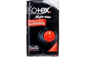 Kotex Maxi Night Time Sanitary Towels, Pack of 6