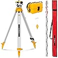 Steinberg Systems Automatic Dumpy Level Surveyor's Level with Tripod and 40mm Staff (Air Damped Compensator, Min. Focus 0.3m)