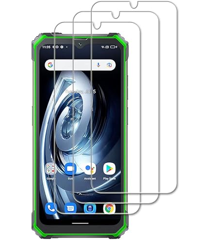 Protecteur D'écran AtFoliX FX-Hybrid-Glass 9H Pour Blackview BV9200 - Anti-choc, Anti-rayures, Lavable Et Facile à Poser
