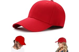 QEEROYO Casquette de Baseball, Casquette de Baseball Homme Femme, Baseball Cap, Unisexe Réglable Casquettes, Snapback Hat, Casquette Baseball Cap, Chapeau Sport Hat